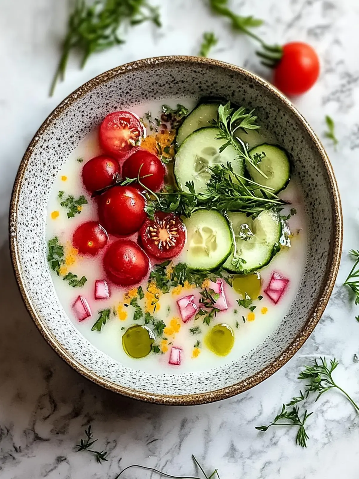 Okroschka Suppe