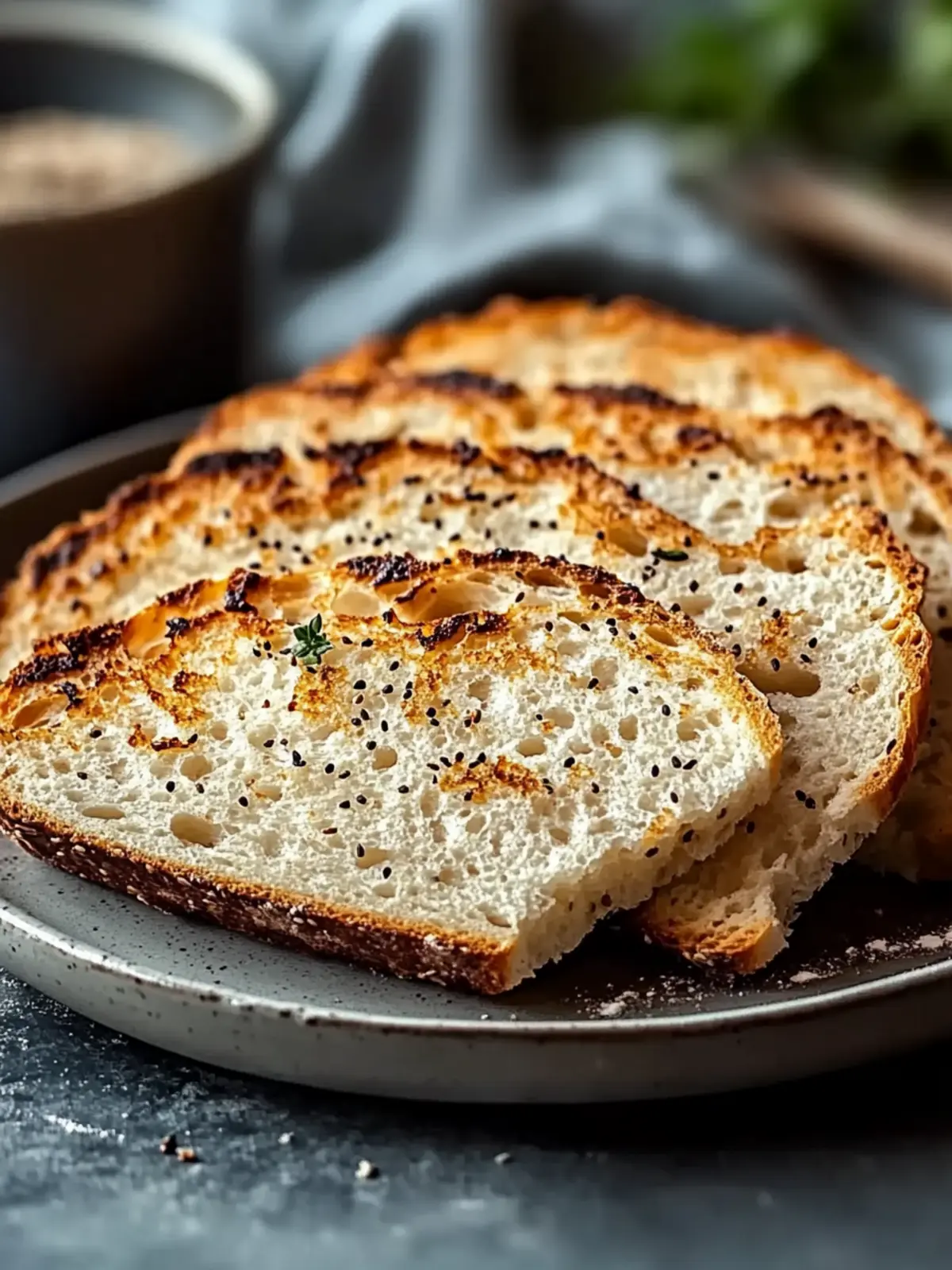 Keto Hüttenkäse-Fladenbrot