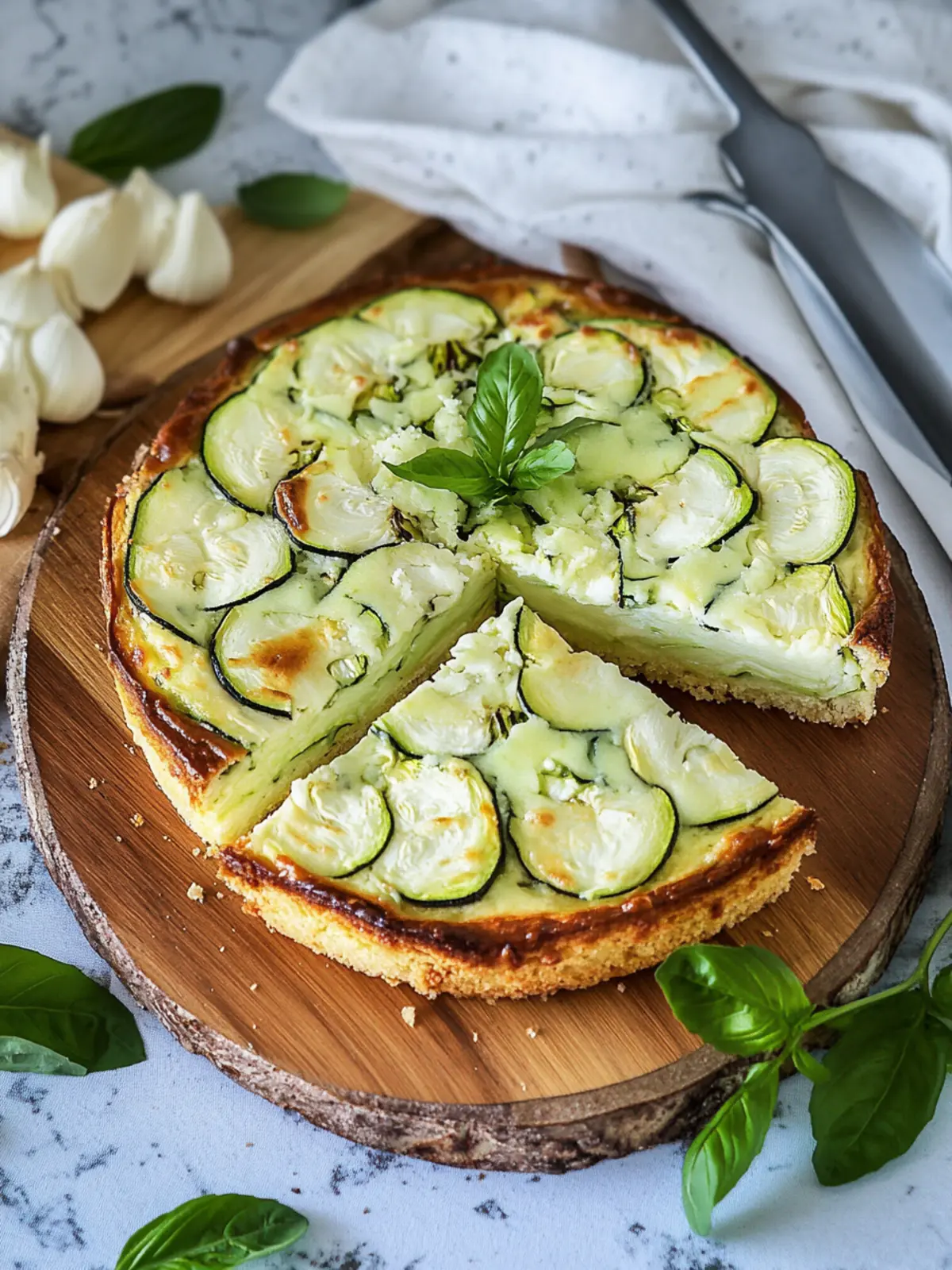 Herzhafter Zucchinikuchen