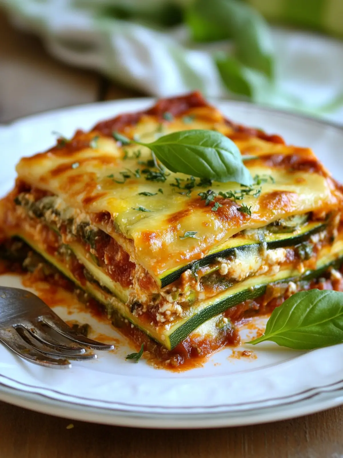 Zucchini-Lasagne