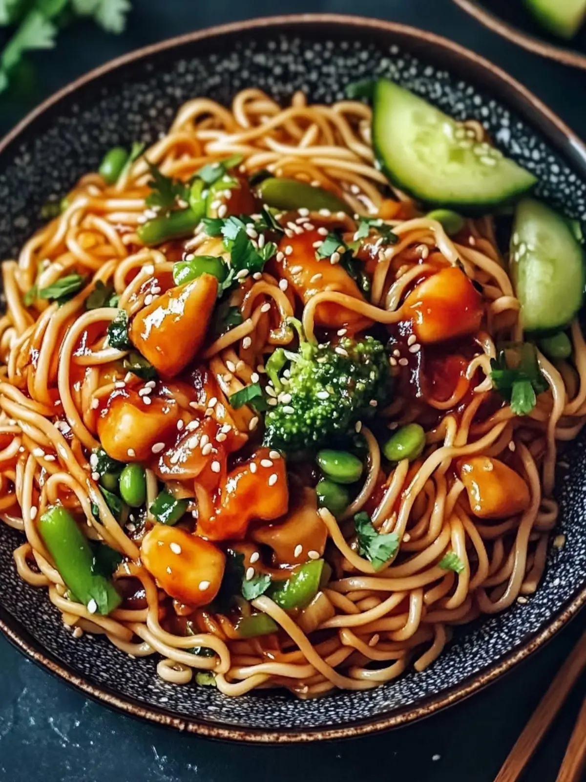 Hähnchen-Teriyaki-Nudeln – Einfach & So Lecker