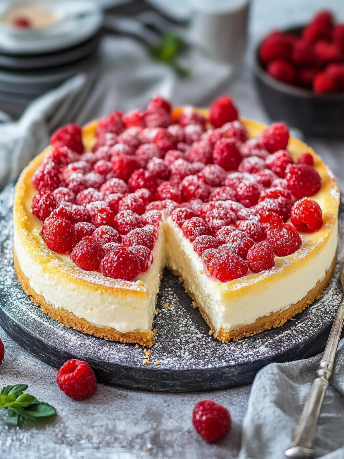 Quarkkuchen ohne Zucker