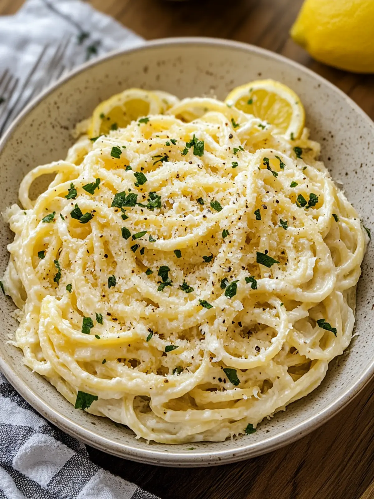 Creamy Lemon Feta Pasta – Fresh, Spicy and Ready in Just 25 Minutes