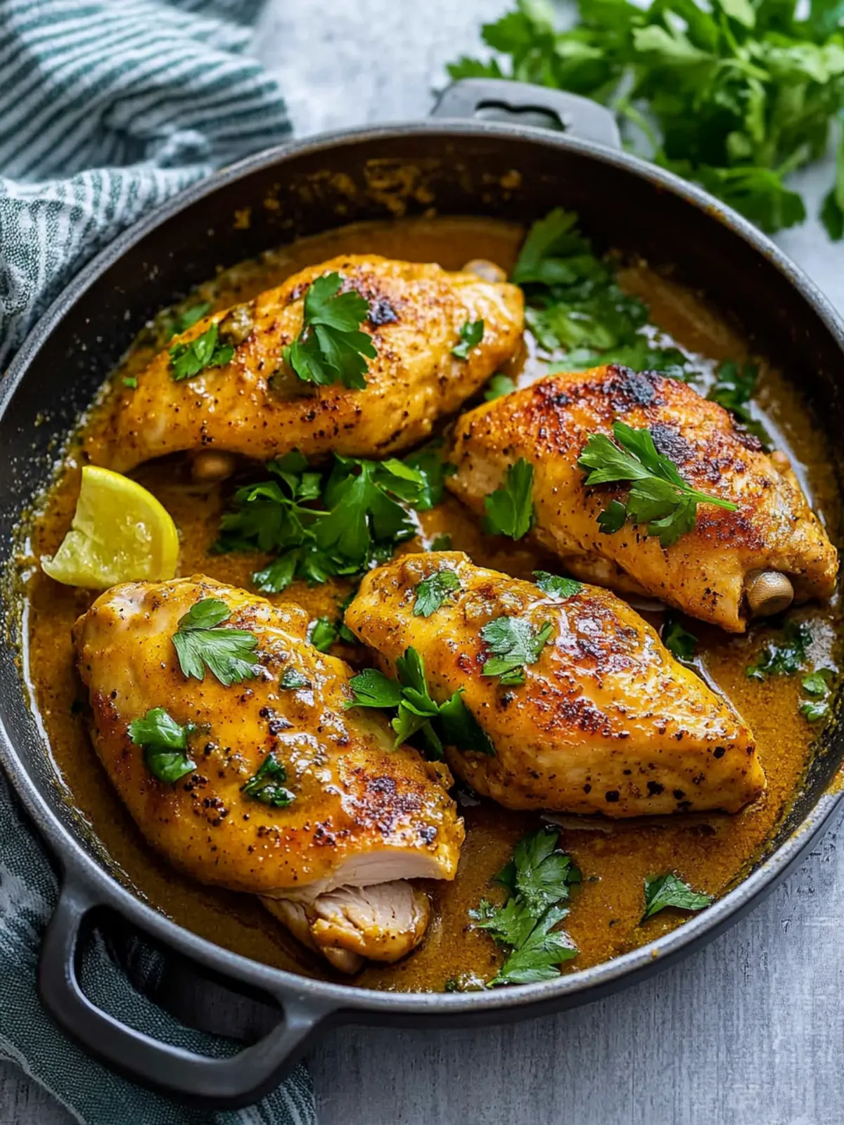 Quick Mustard Chicken – Simple Recipe (30 Minutes)