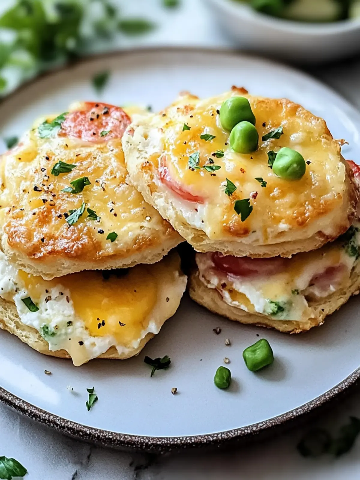 Frühstücksproteinplätzchen für einen energiereichen Start