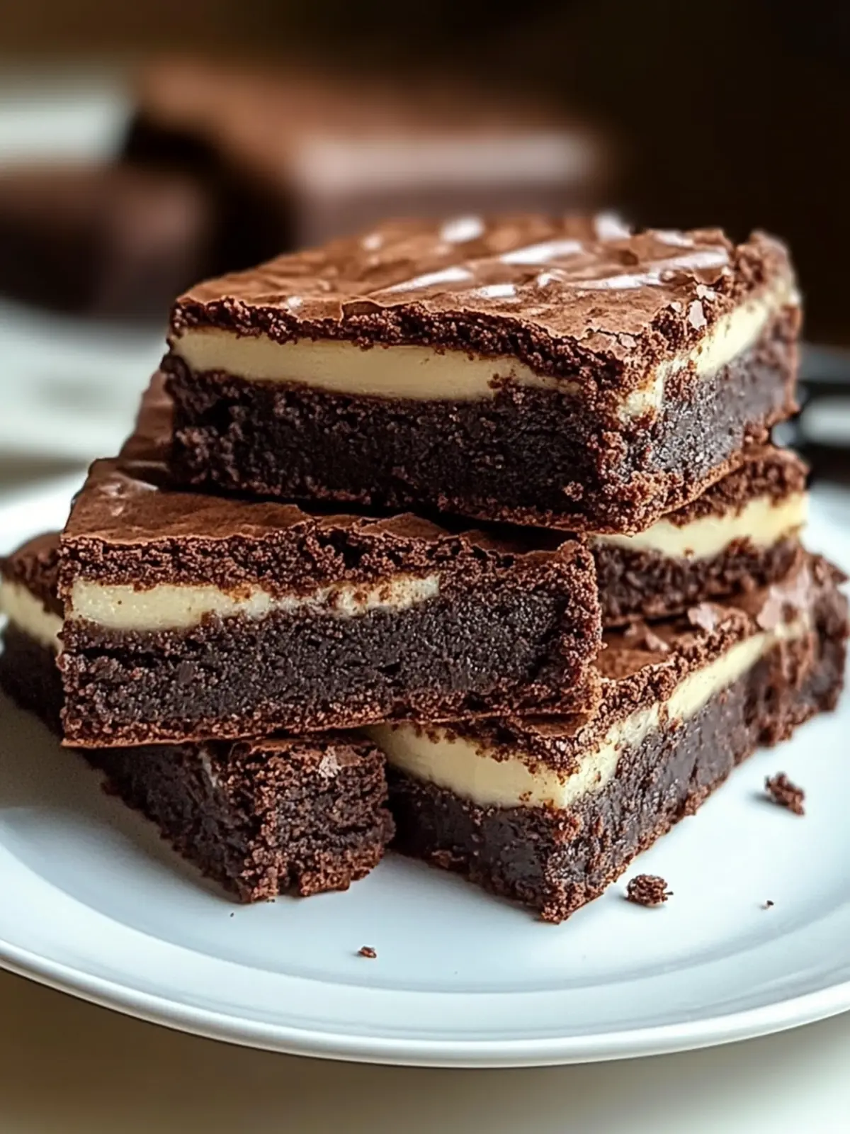 Frischkäse-Brownies: A delicious recipe for enjoyment