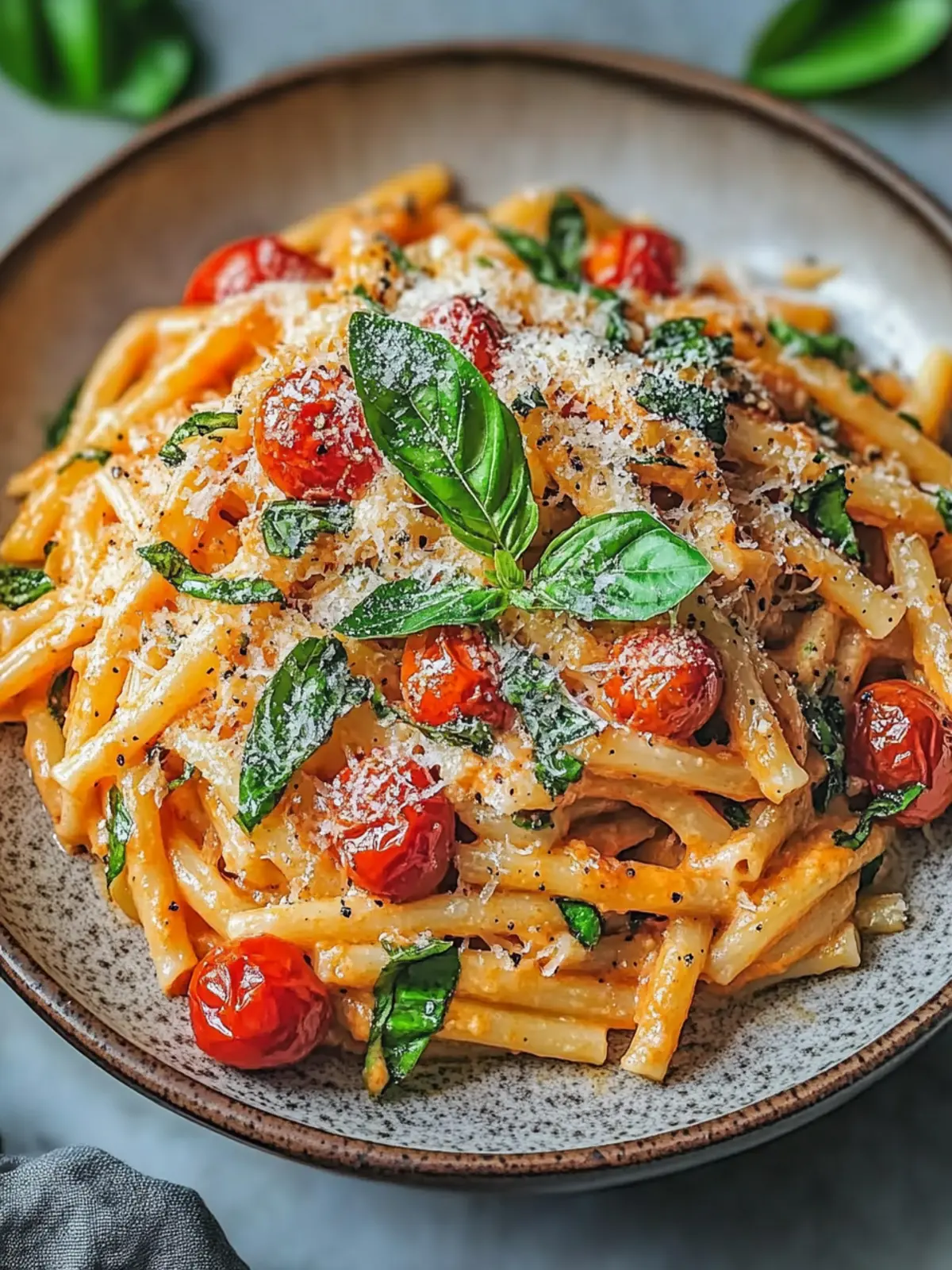 Das Beste Cremige Knoblauch-Tomaten-Pasta Abendessen