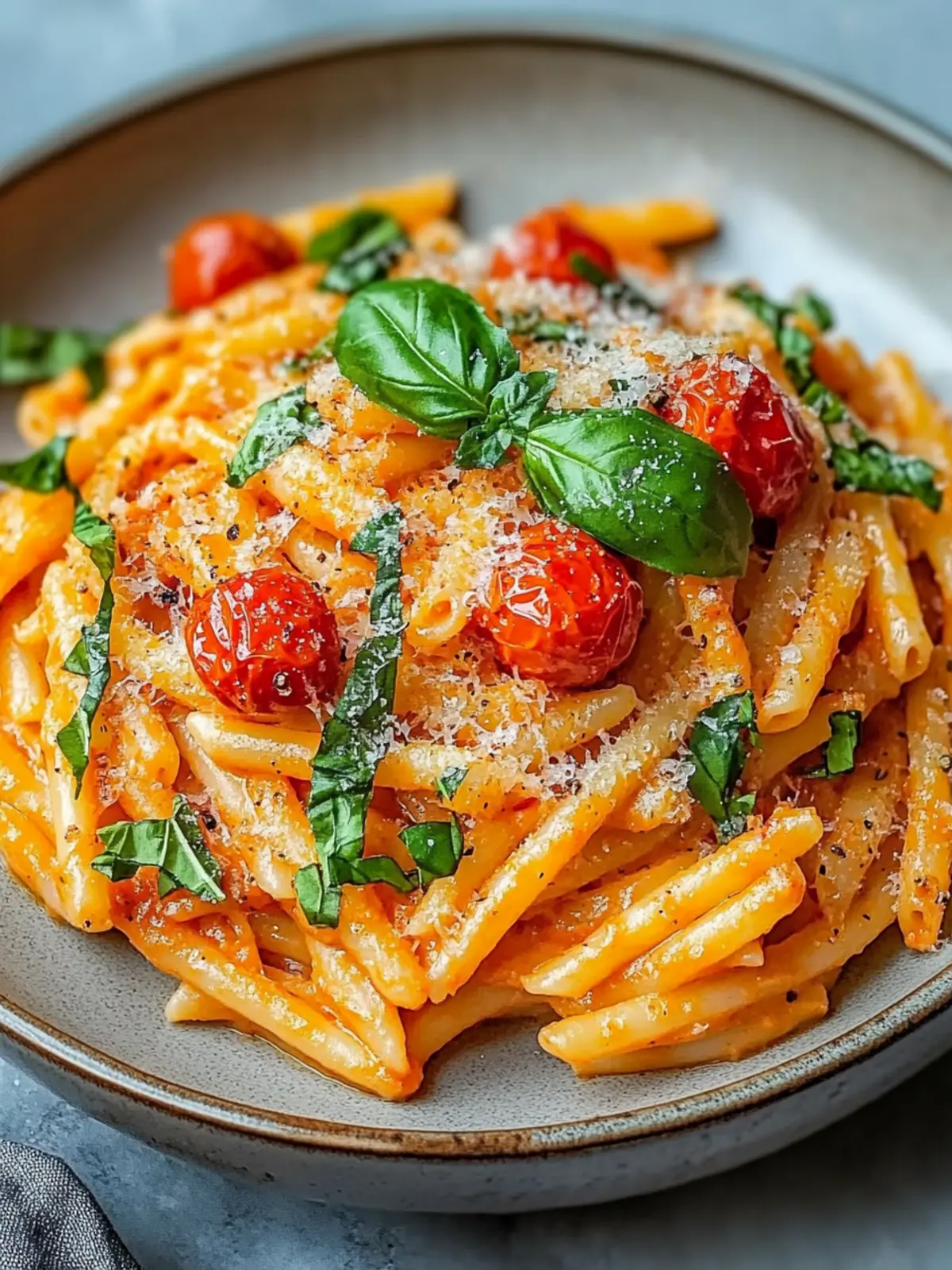 Das Beste Cremige Knoblauch-Tomaten-Pasta Abendessen