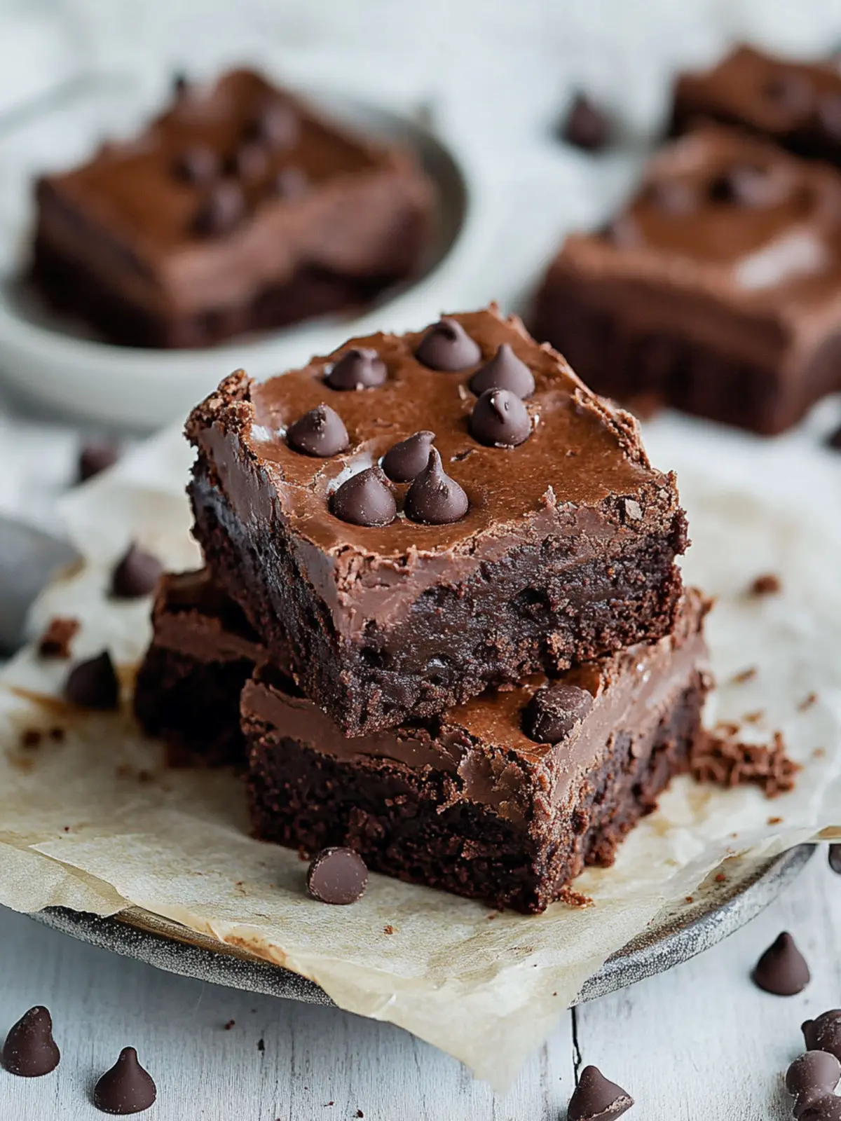 Kichererbsen Brownies | gesund, glutenfrei, mehlfrei