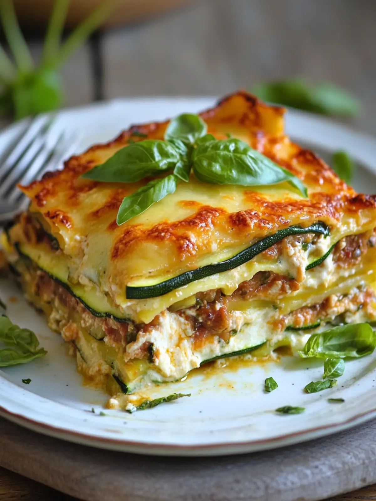 Zucchini-Lasagne