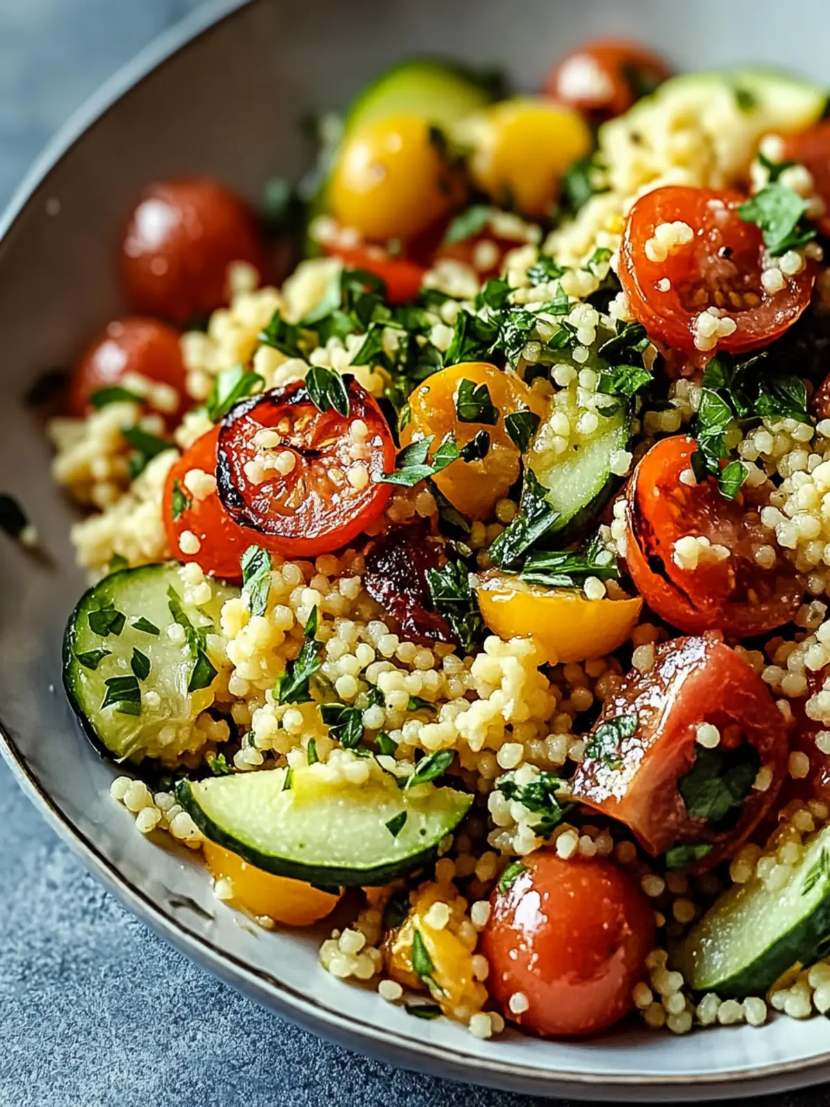 Röstgemüse Couscous für Geschmacksexplosion