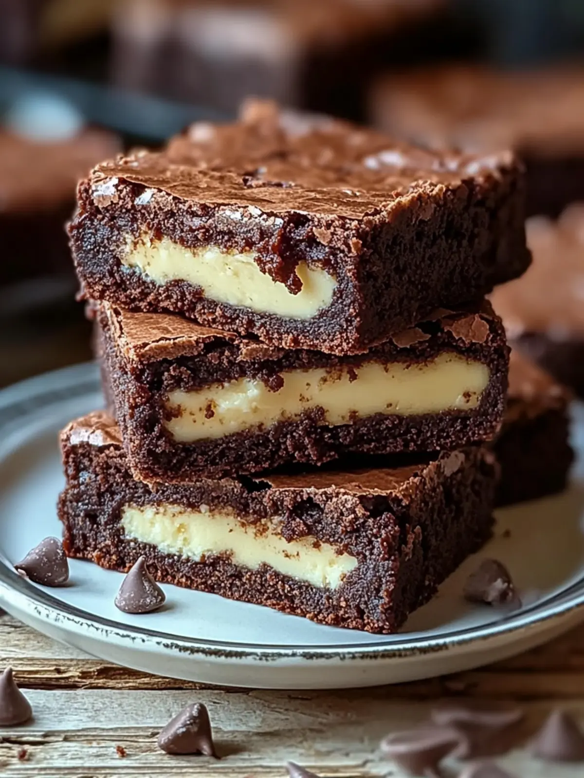 Frischkäse-Brownies: A delicious recipe for enjoyment