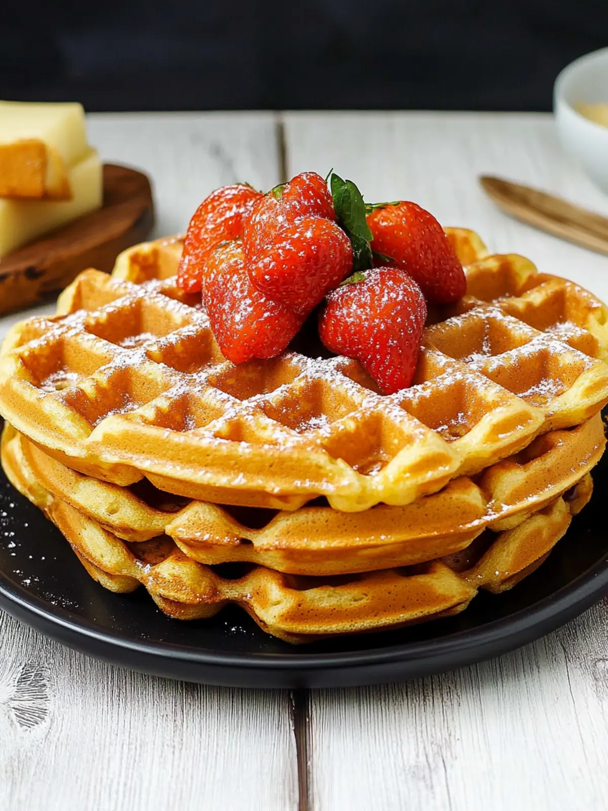 Waffeln ohne Zucker