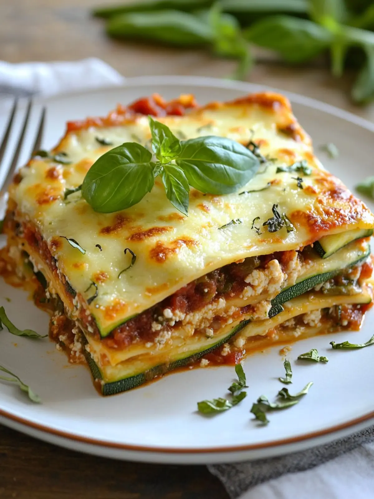 Zucchini-Lasagne