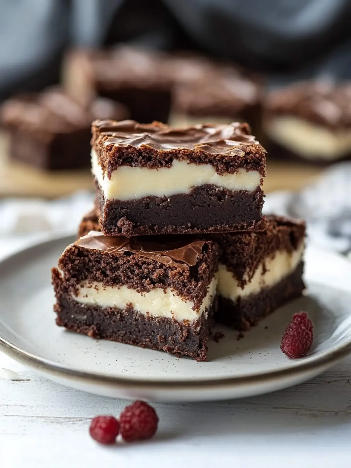 So backst du die besten Frischkäse-Brownies