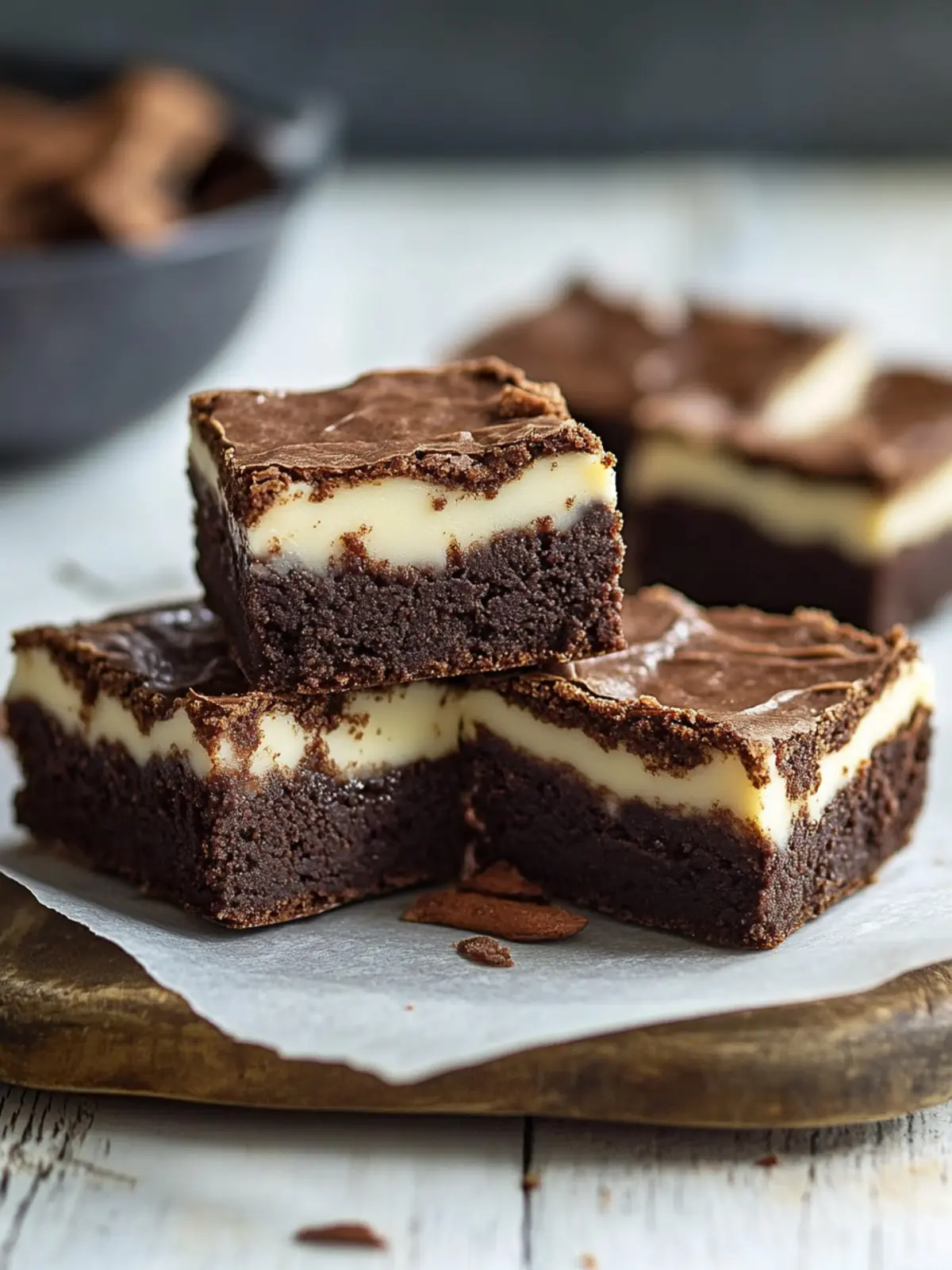So backst du die besten Frischkäse-Brownies