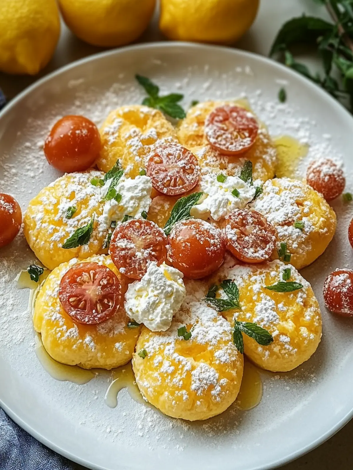 Gesunde mediterrane Rühreier für einen lebhaften Morgen-Kick