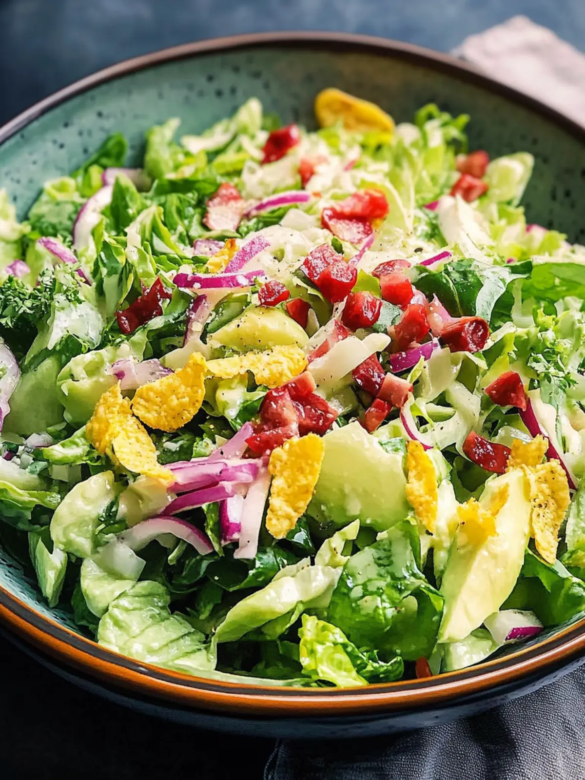 Über-Nacht-Salat Rezept zum Vorbereiten