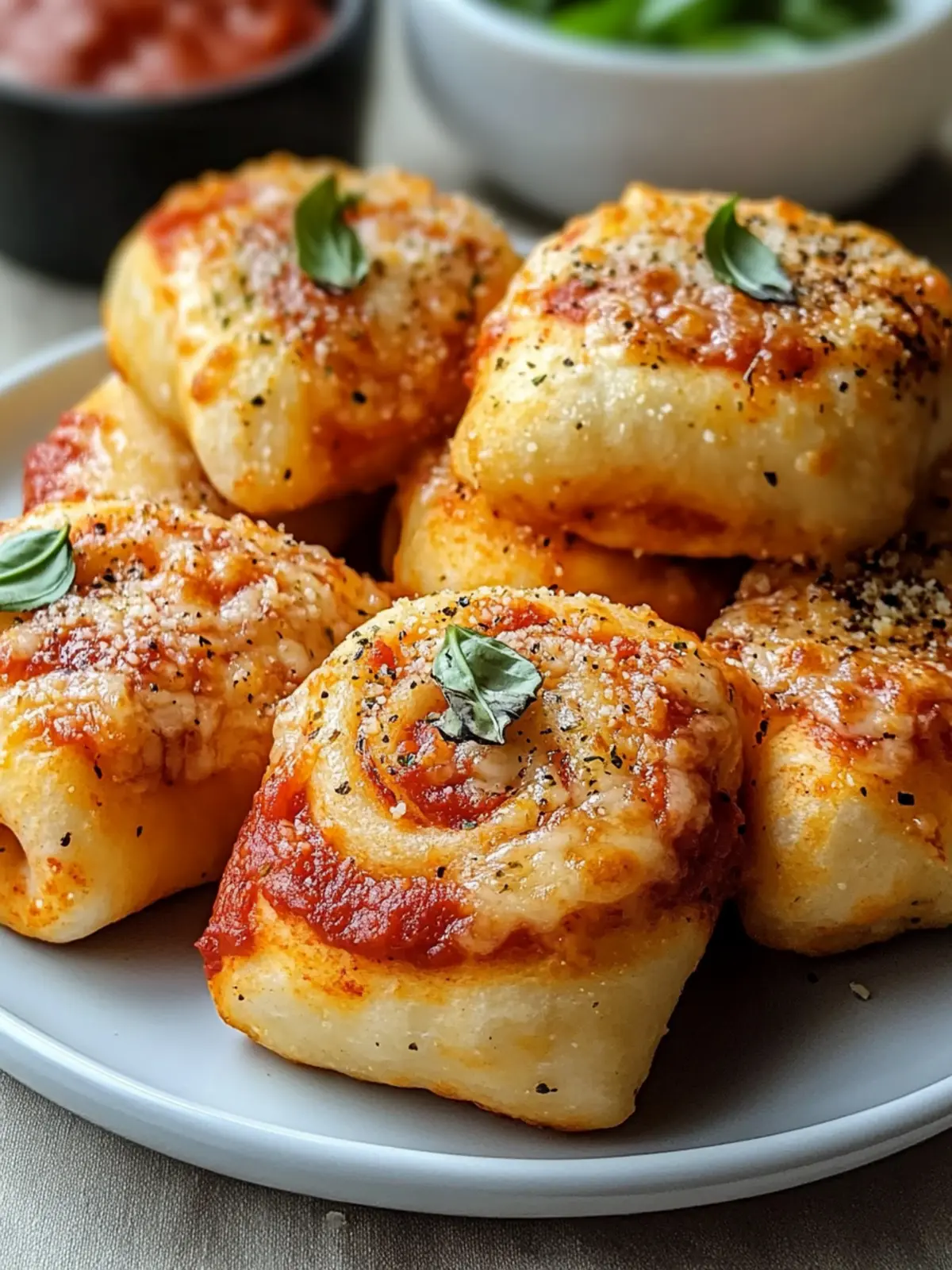 Air Fryer Pizzarollen Der ultimative knusprige Snack