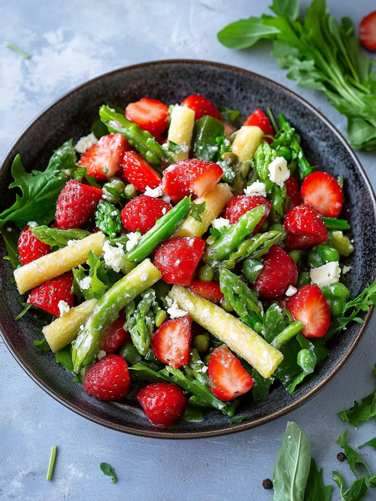 Spargel-Erdbeer-Salat, mein Lieblingsrezept
