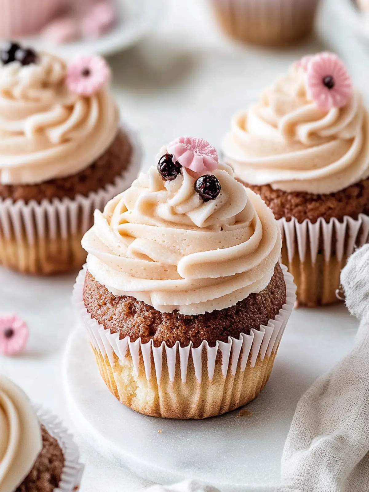 Keksteig-Frosting-Cupcakes