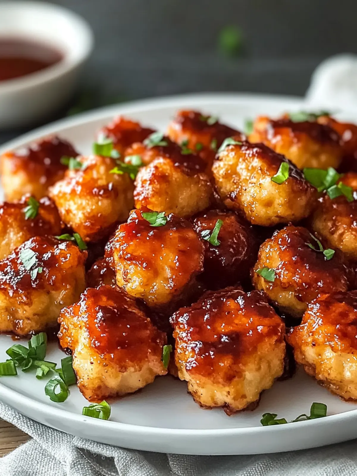 Airfryer Honig BBQ Hähnchen-Bites: Schnell & super lecker