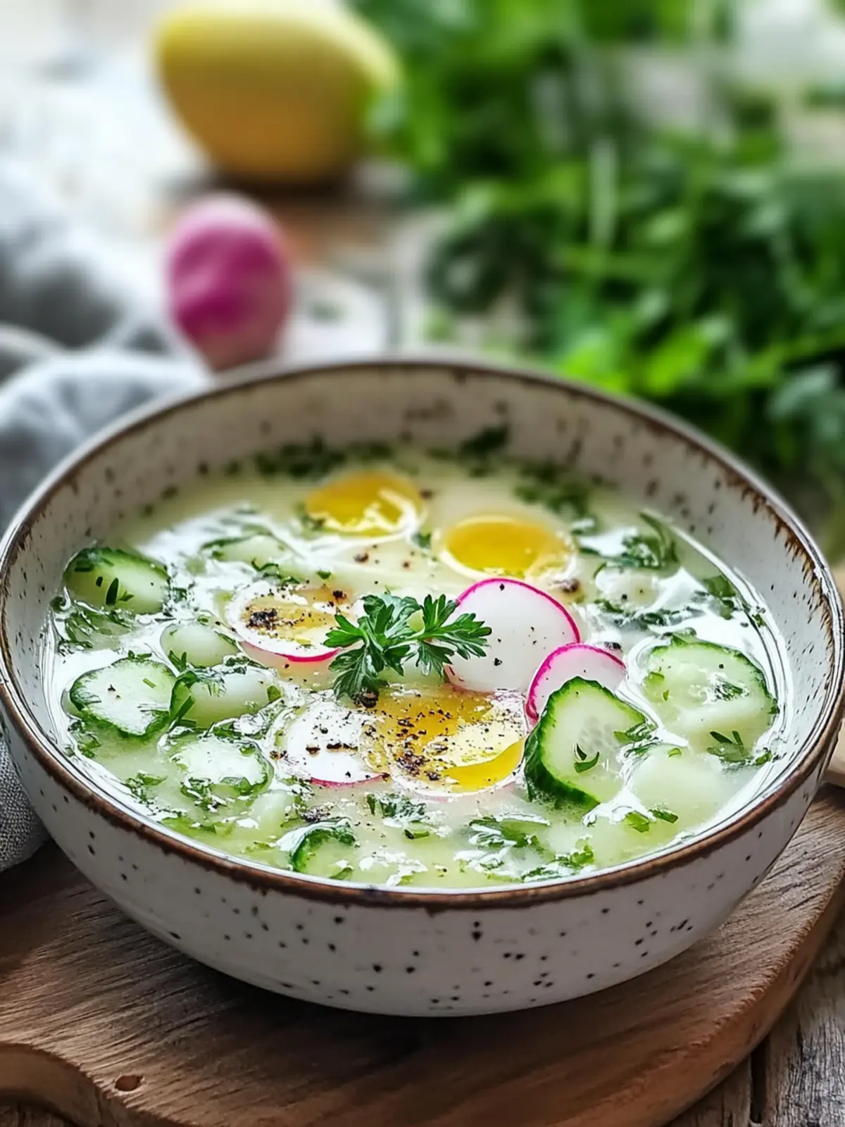 Okroschka Suppe