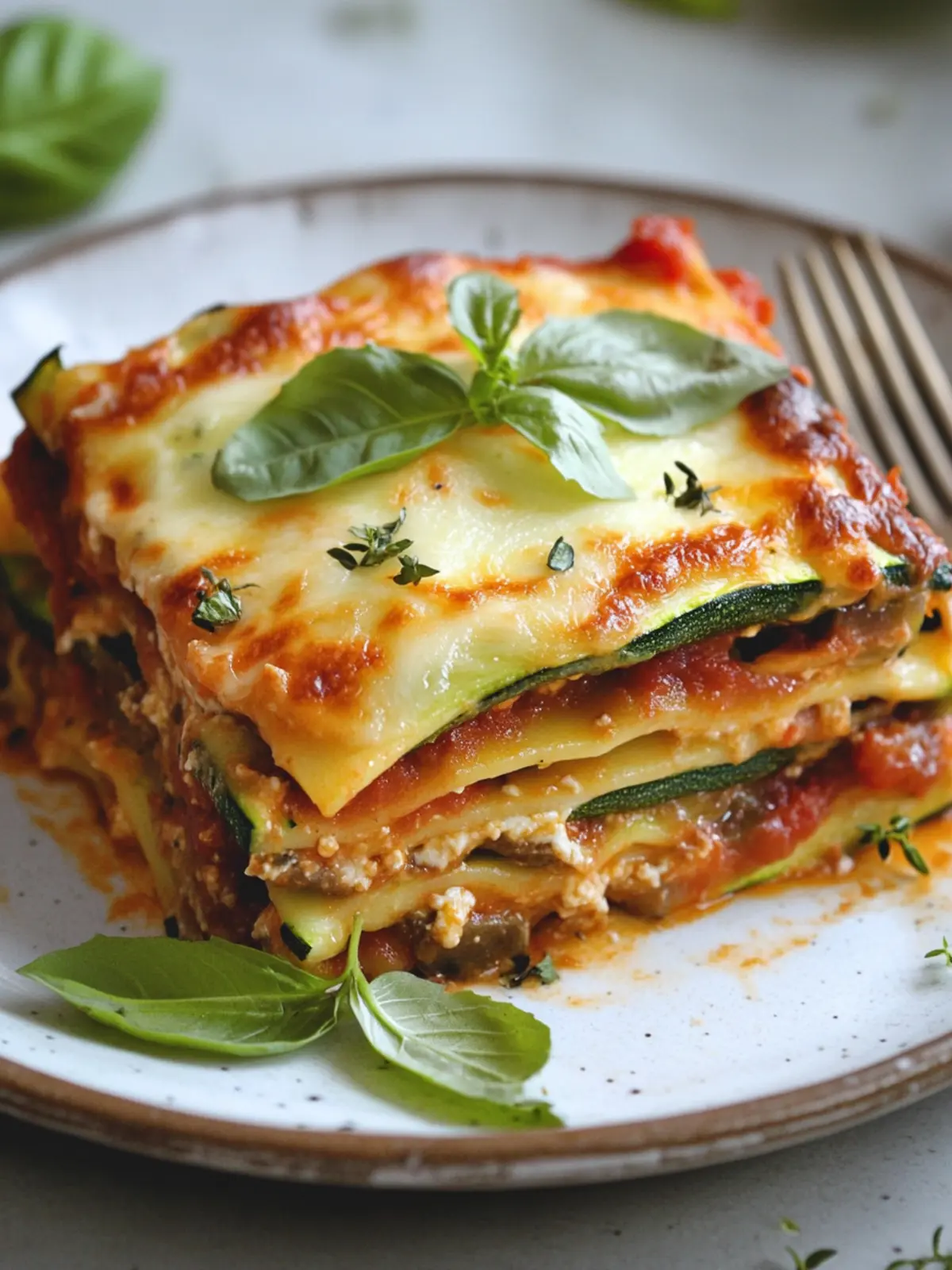 Zucchini-Lasagne