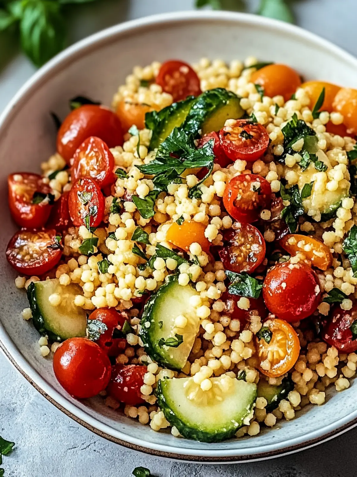 Röstgemüse Couscous für Geschmacksexplosion