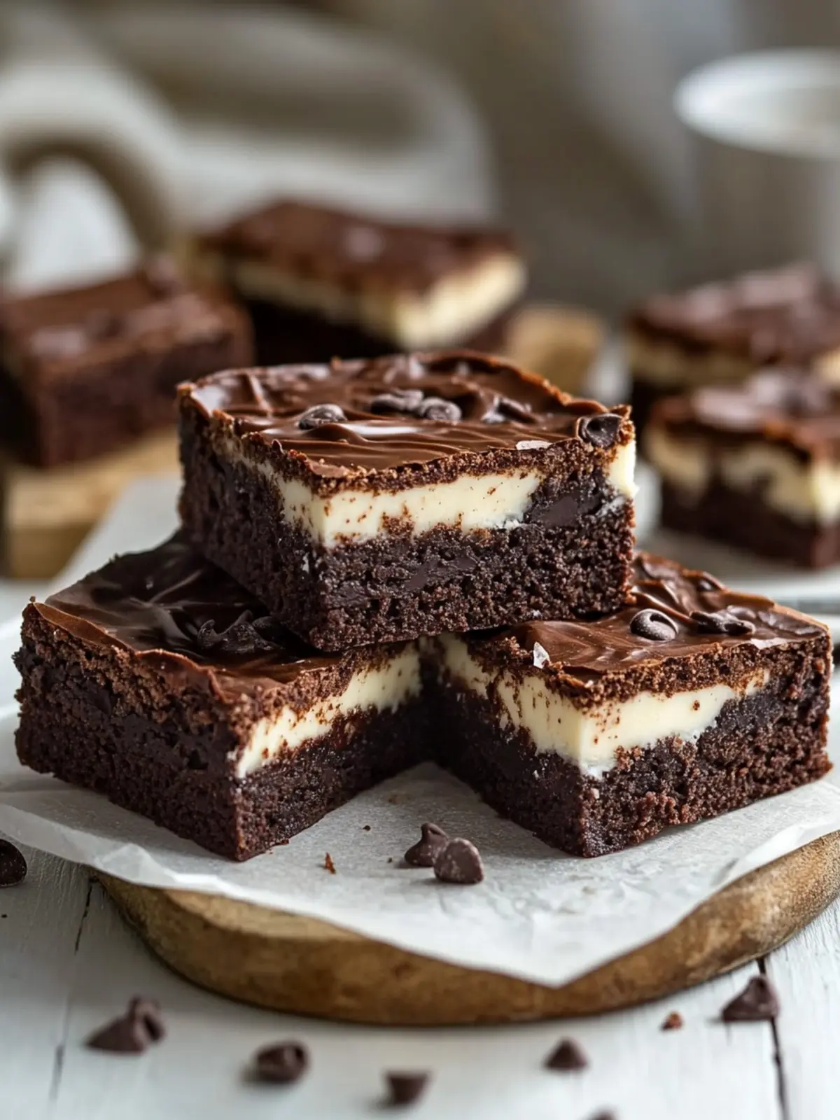 So backst du die besten Frischkäse-Brownies