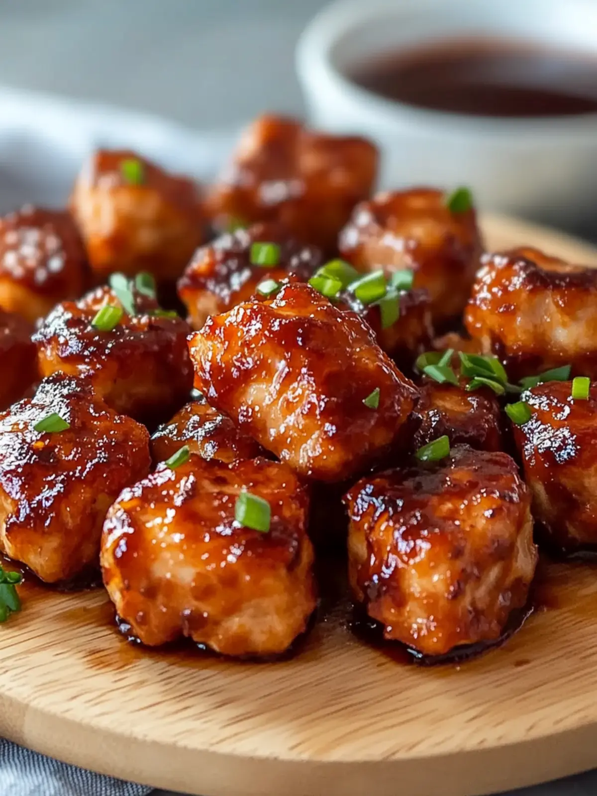 Airfryer Honig BBQ Hähnchen-Bites: Schnell & super lecker
