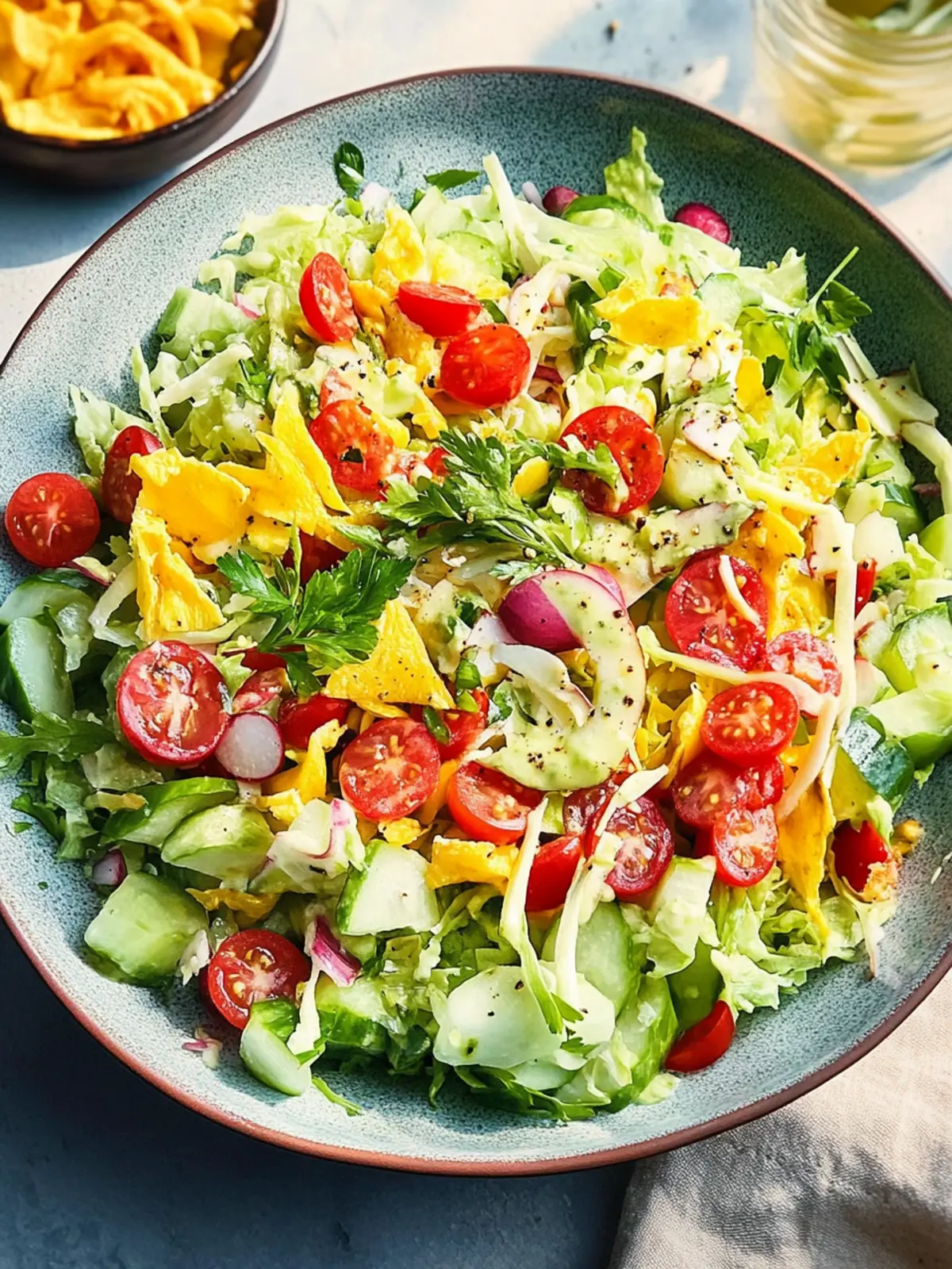 Über-Nacht-Salat Rezept zum Vorbereiten