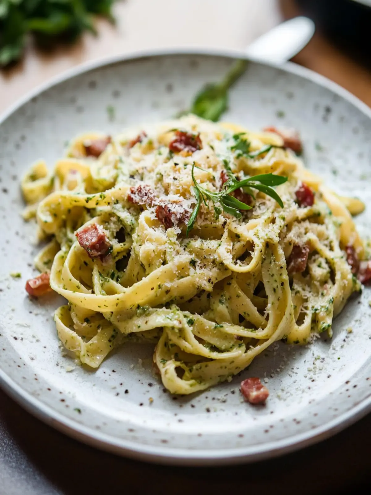 Pasta mit Frankfurter Carbonara: So hast du Pasta noch nie gegessen