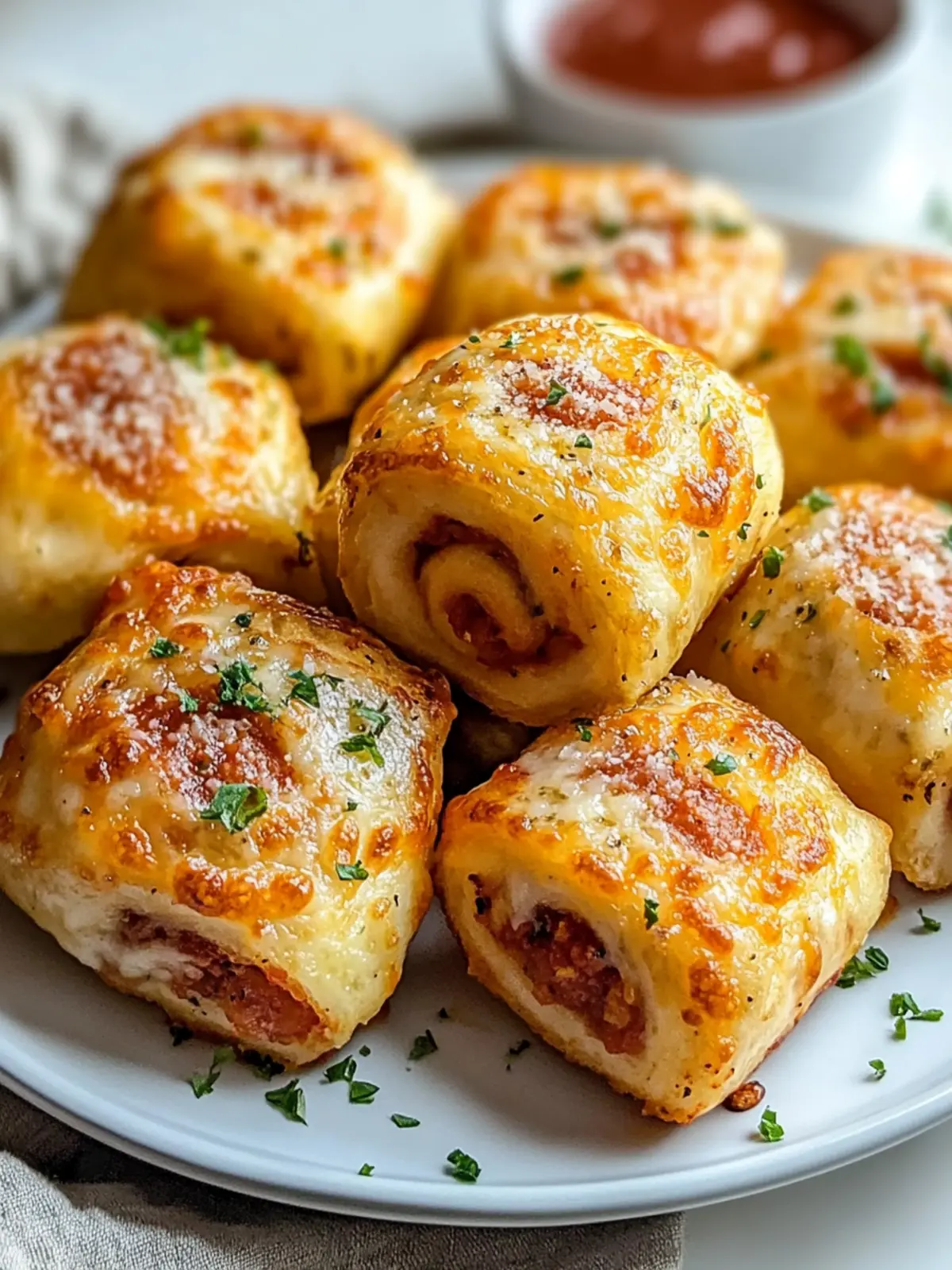 Air Fryer Pizzarollen Der ultimative knusprige Snack