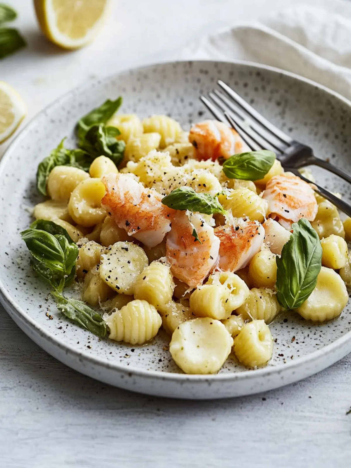 Gnocchi mit Lachs