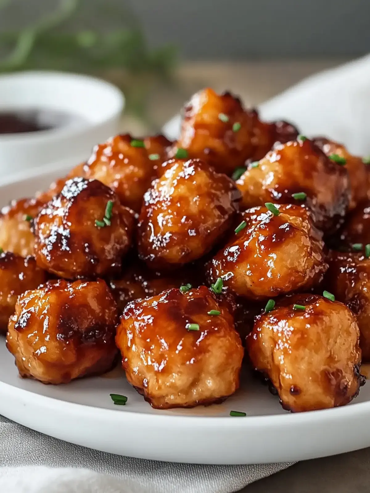 Airfryer Honig BBQ Hähnchen-Bites: Schnell & super lecker