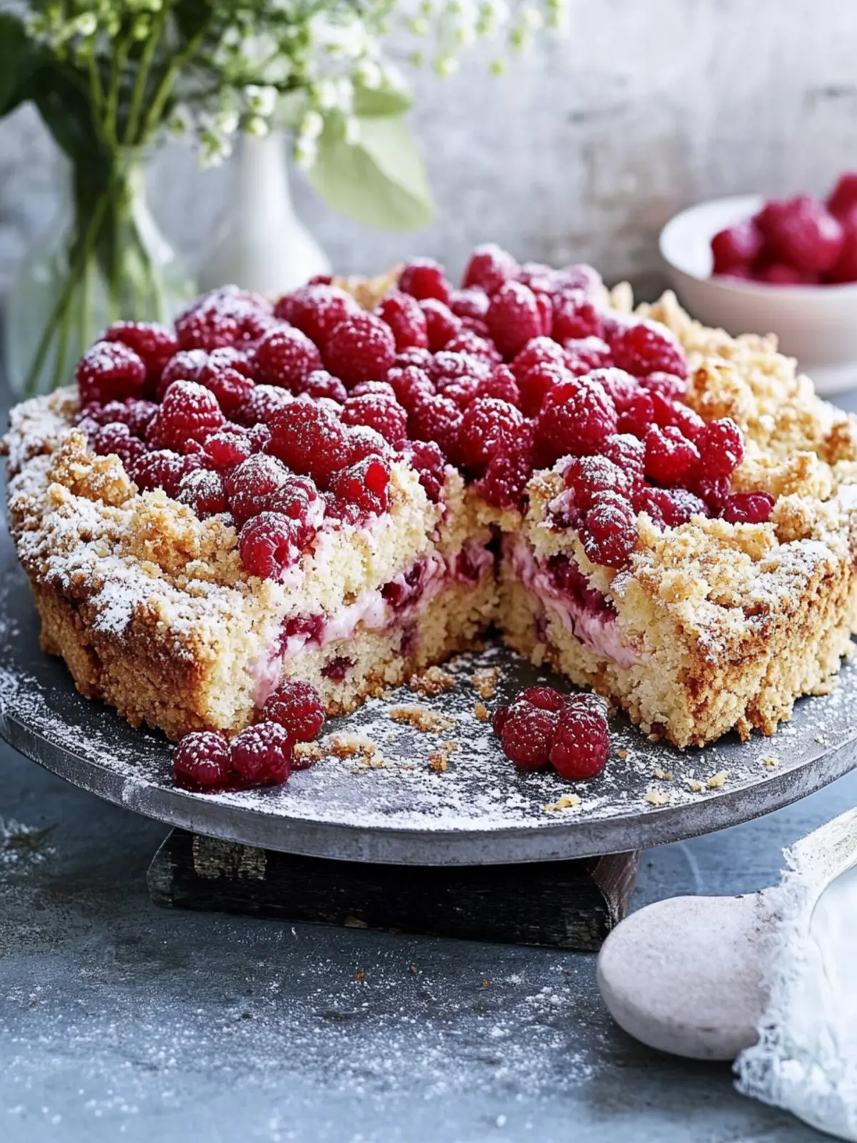 Sommerliebling: Dieser Johannisbeer-Streusel-Käsekuchen ist pure Versuchung