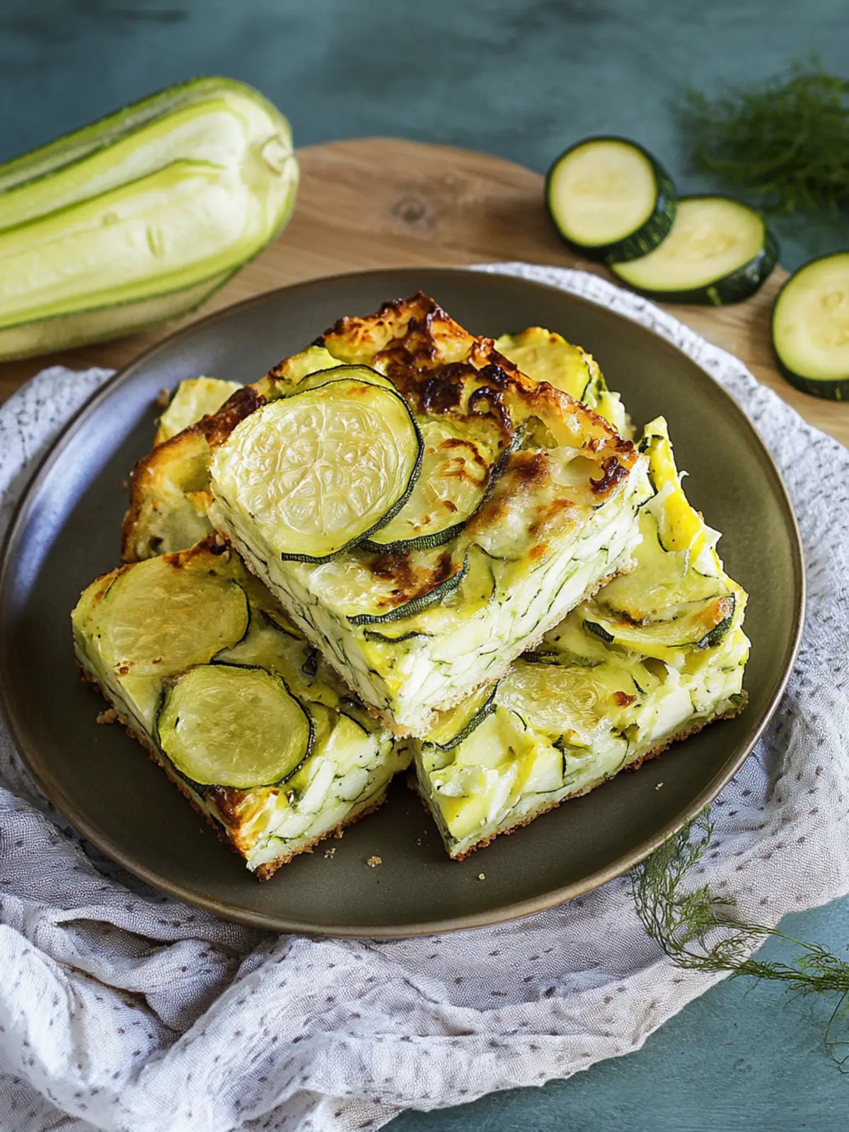 Herzhafter Zucchinikuchen