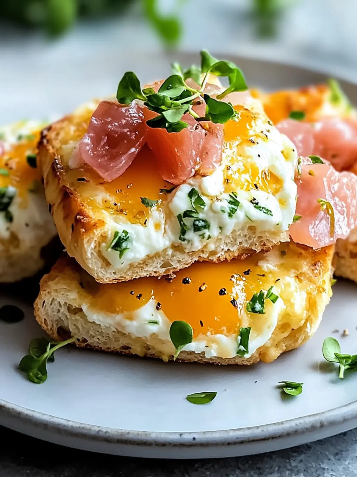 Frühstücksproteinplätzchen für einen energiereichen Start