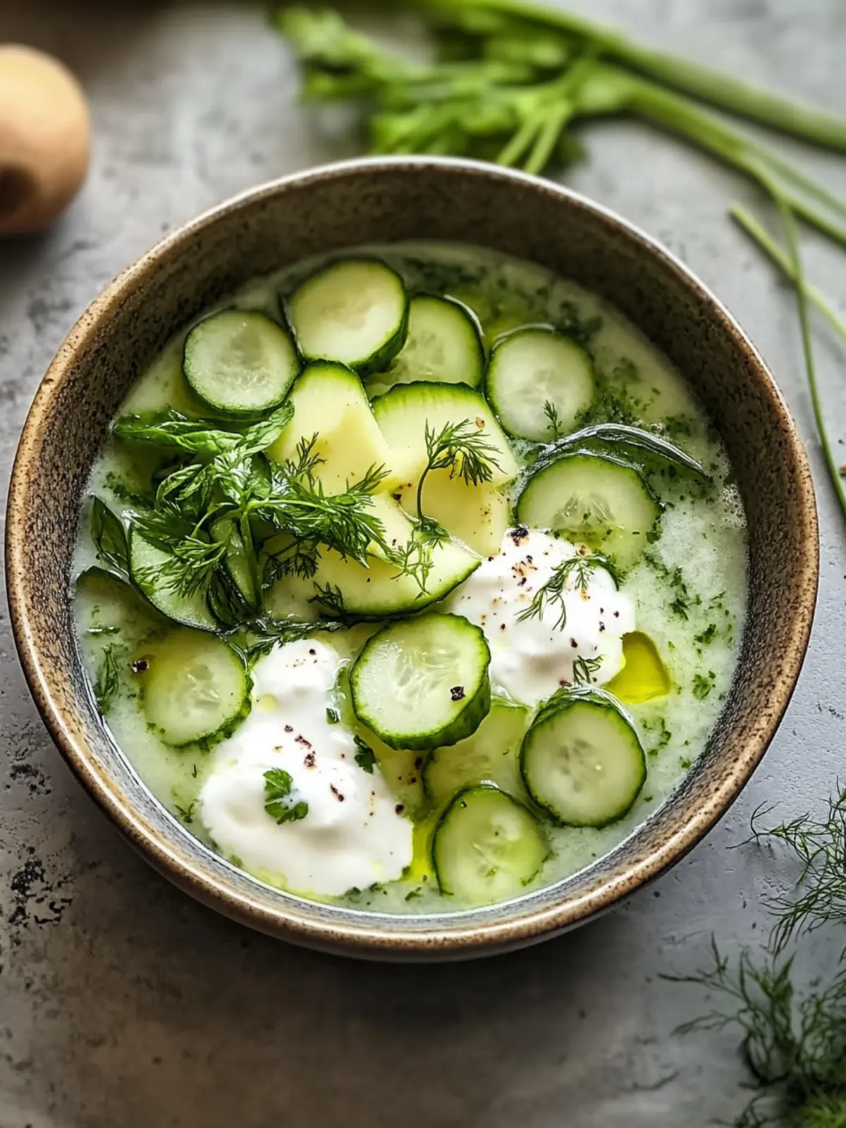 Okroschka Suppe