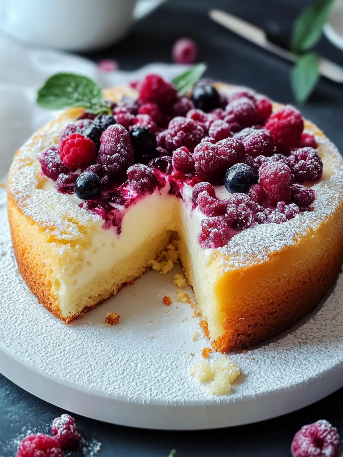 Joghurtkuchen ohne Mehl und Zucker