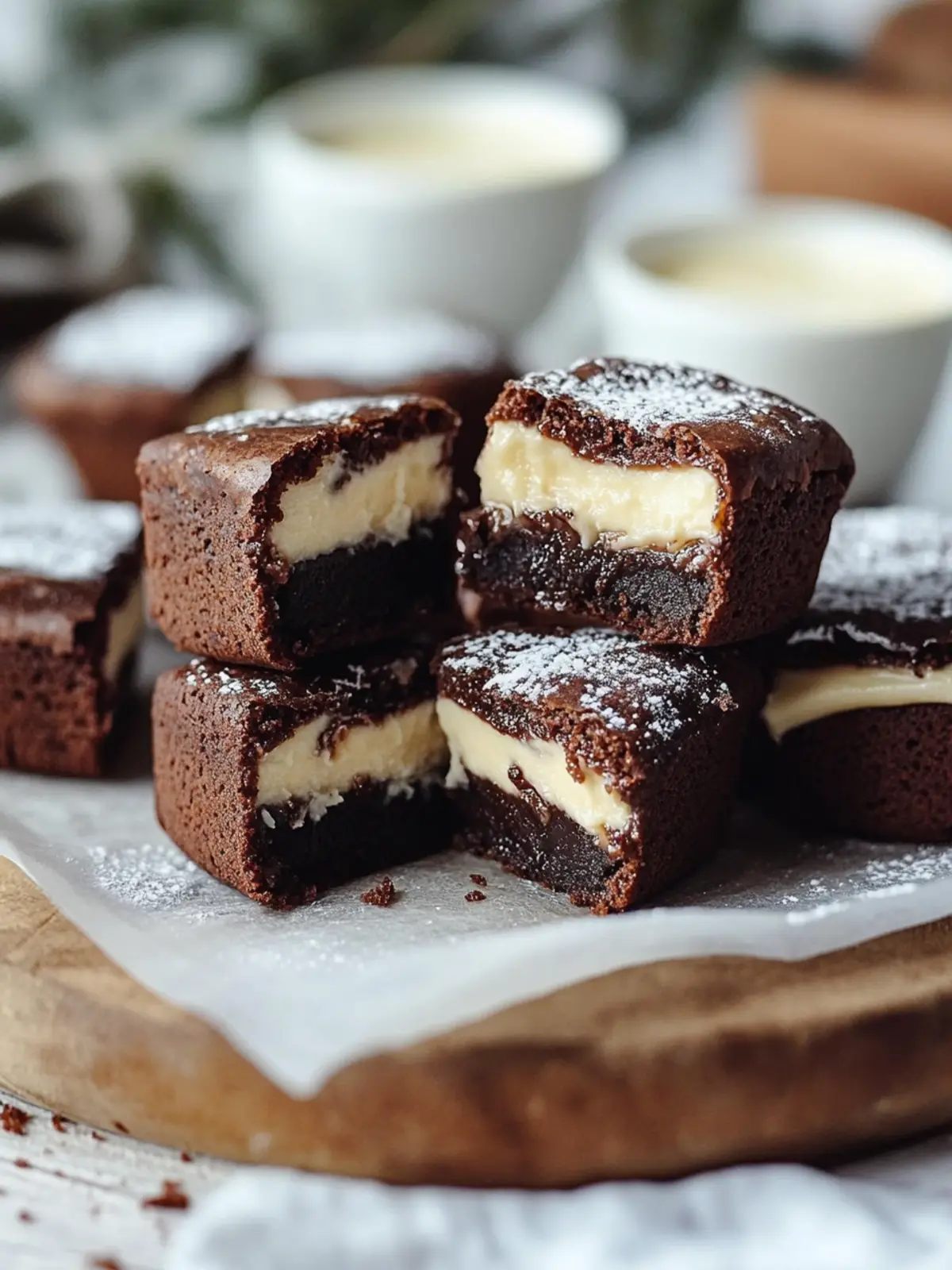 Mini Frischkäse-Brownie-Häppchen: Dein süßer Genuss