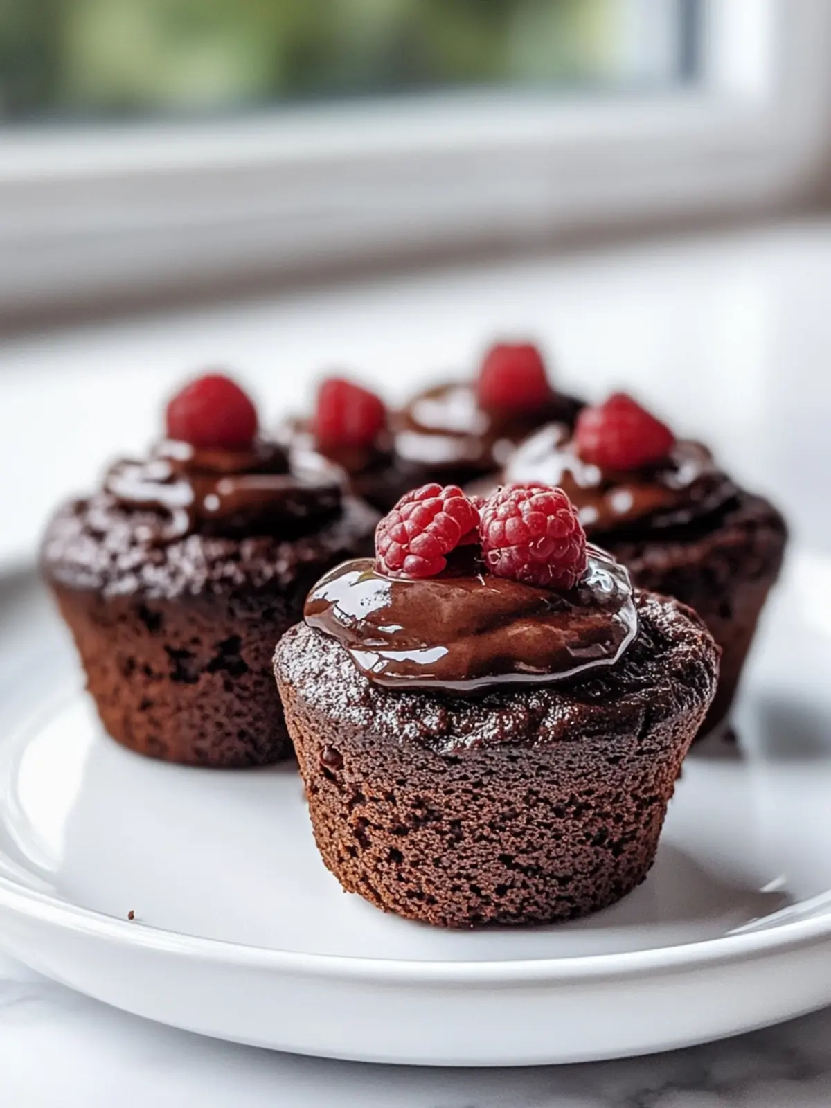 Saftige Air Fryer Schokoladen-Muffins in nur 15 Minuten