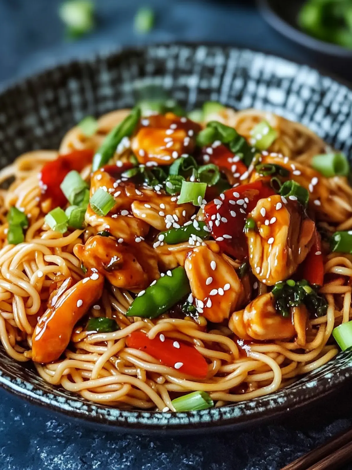 Hähnchen-Teriyaki-Nudeln – Einfach & So Lecker