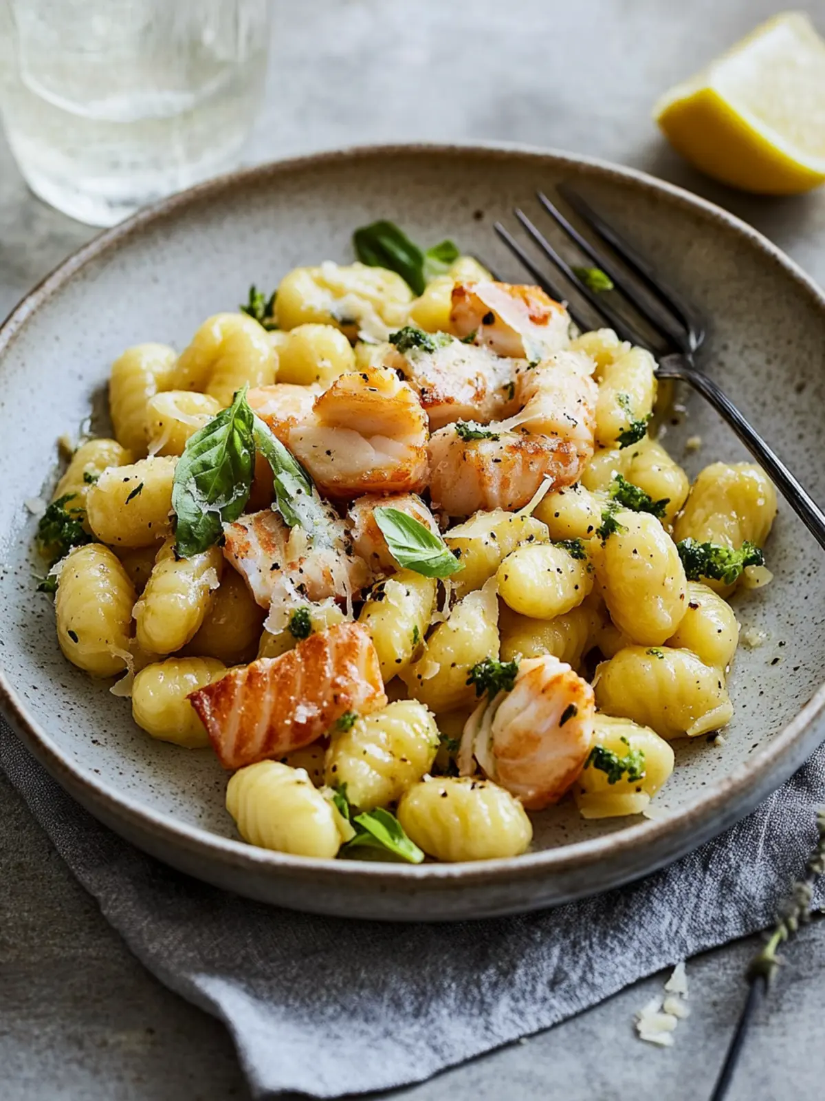 Gnocchi mit Lachs