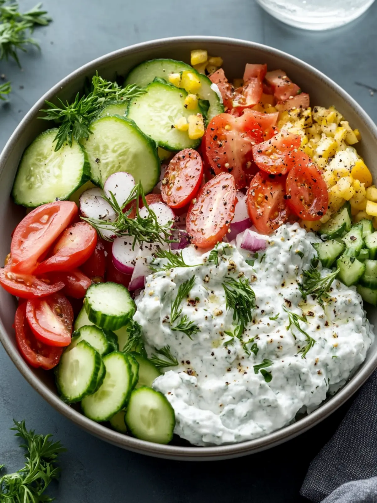 Hähnchen-Tzatziki-Bowl: dein neuer Meal-Prep-Liebling
