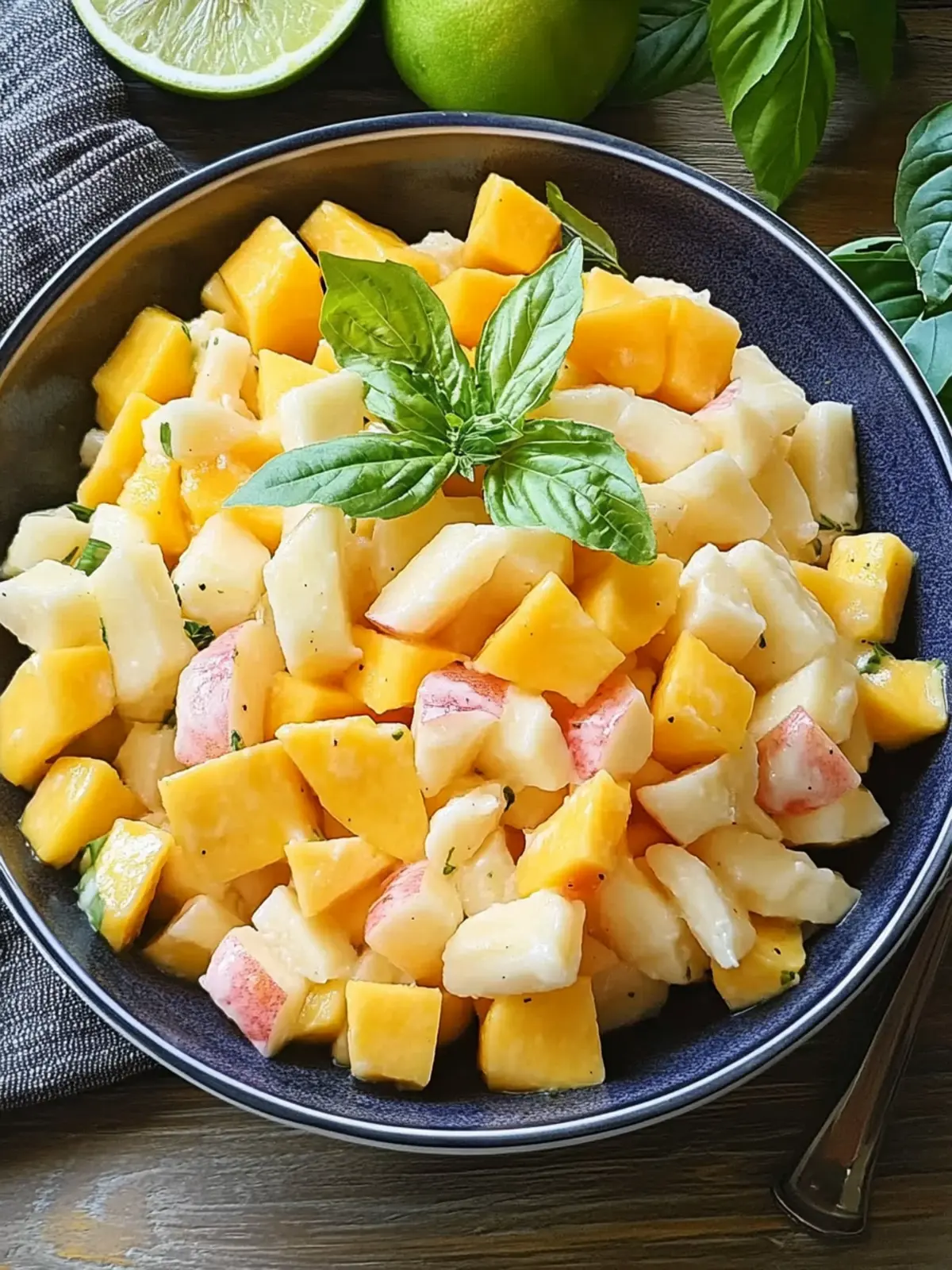 Gurken-Mango-Salat