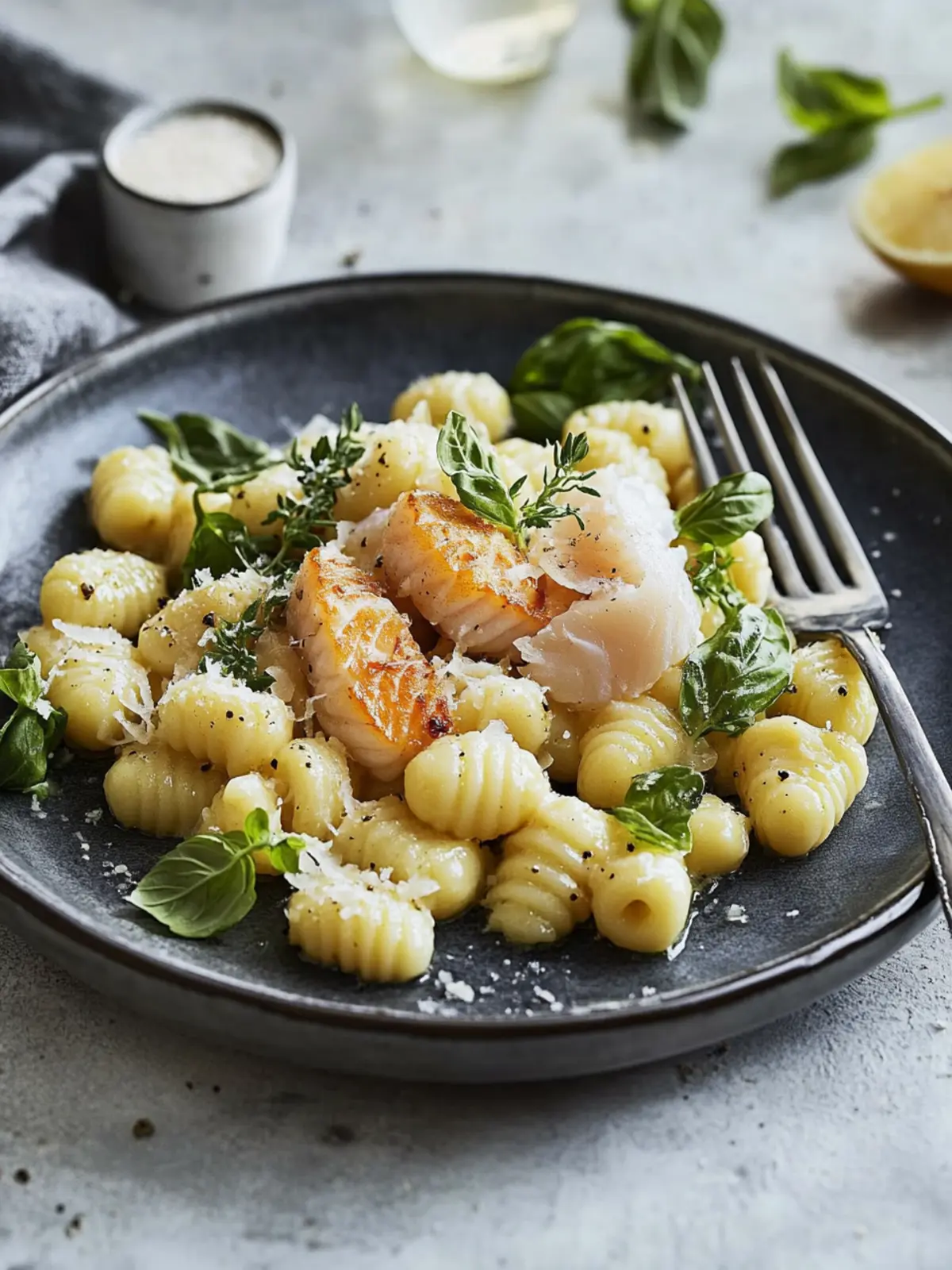 Gnocchi mit Lachs
