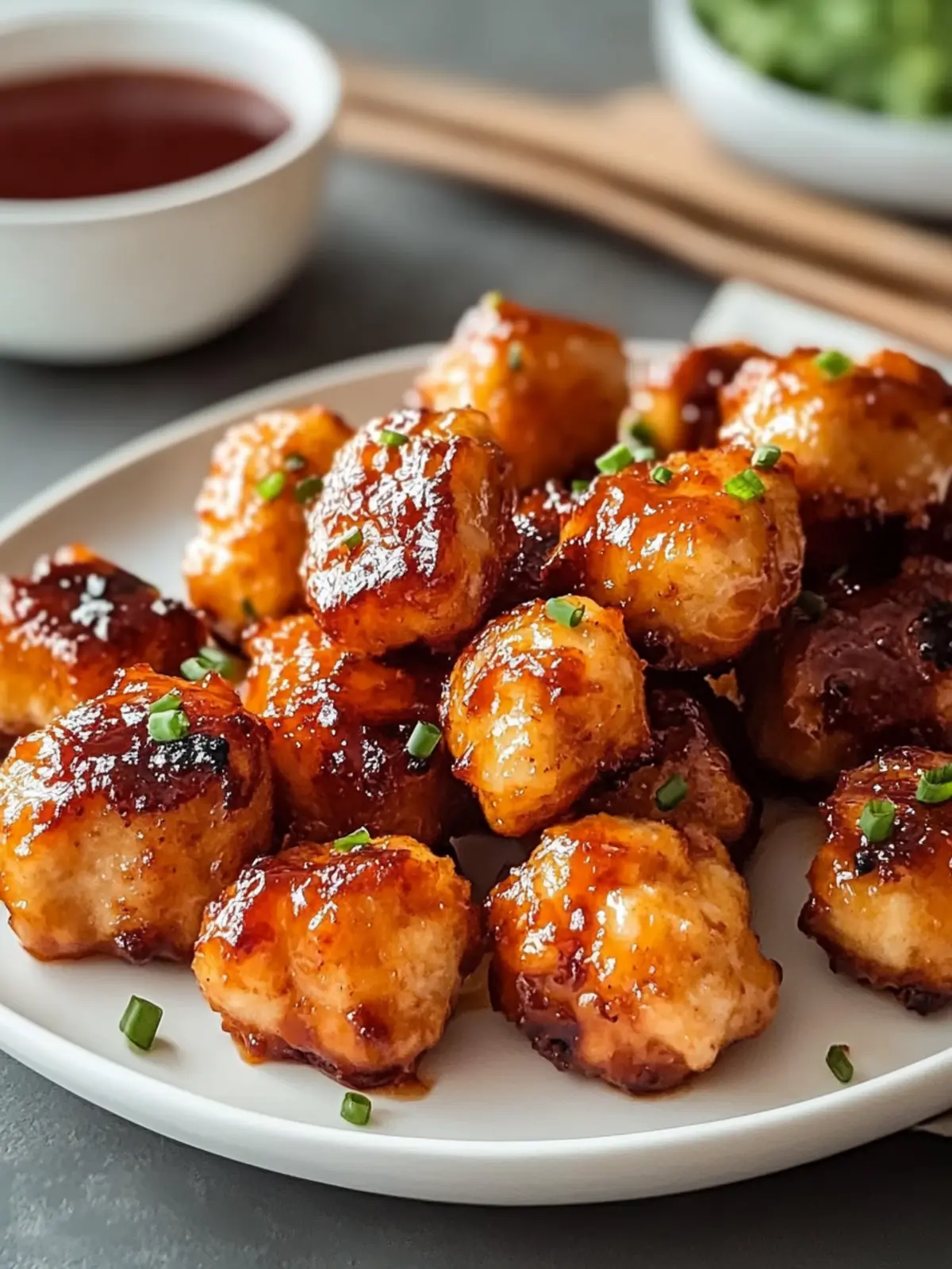 Airfryer Honig BBQ Hähnchen-Bites: Schnell & super lecker