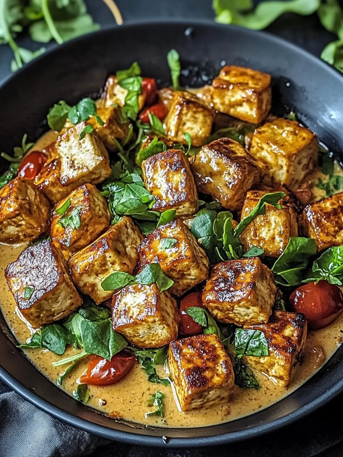Cremige Heirats-Tofu-Rezept, das Herzen zum Schmelzen bringt